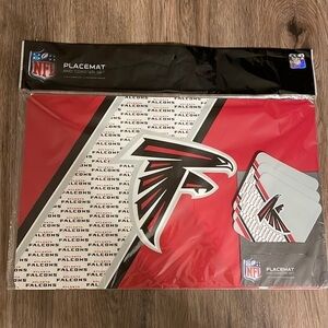 New NFL Falcons placemat & coaster set